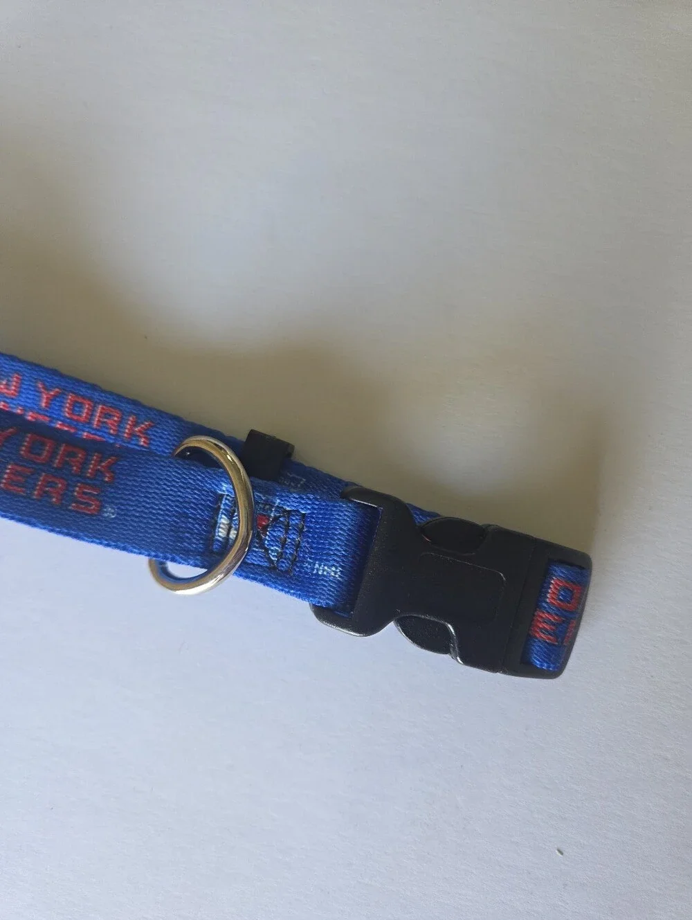 New York Rangers Dog Collar M Adjustable NHL Hockey Logo NWT